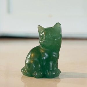 Jade Stone Cat